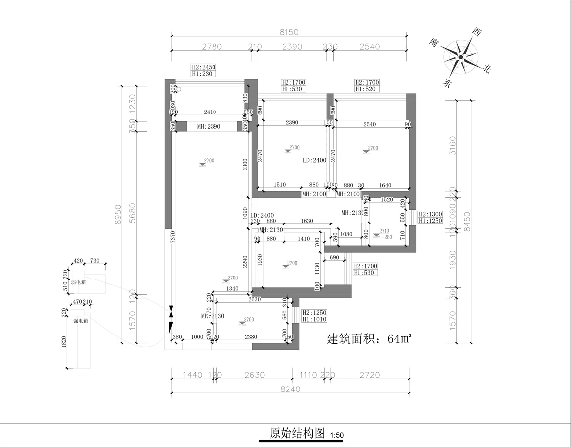 观山嘉苑施工图-布局1.jpg